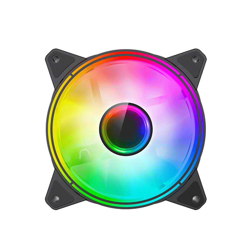 GAMEMAX FN 12Rainbow Q Infinity 120mm ARGB Cooling Fan