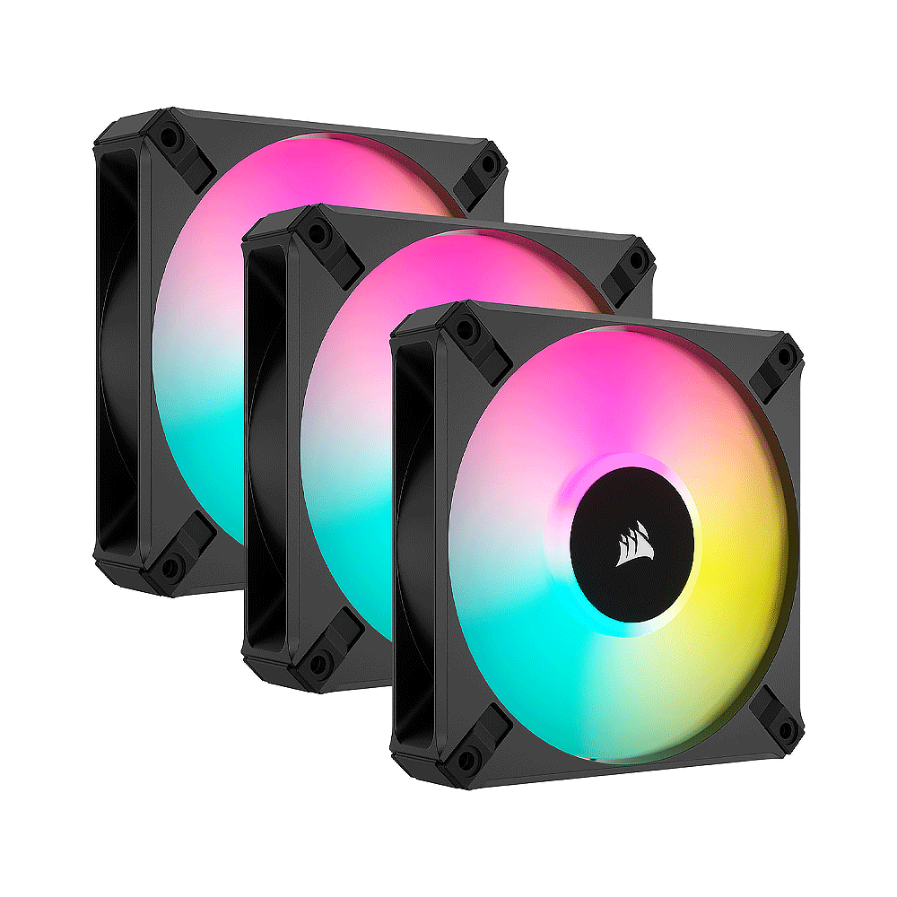 Corsair iCUE AF120 RGB ELITE Black 3 in 1 Case Fan