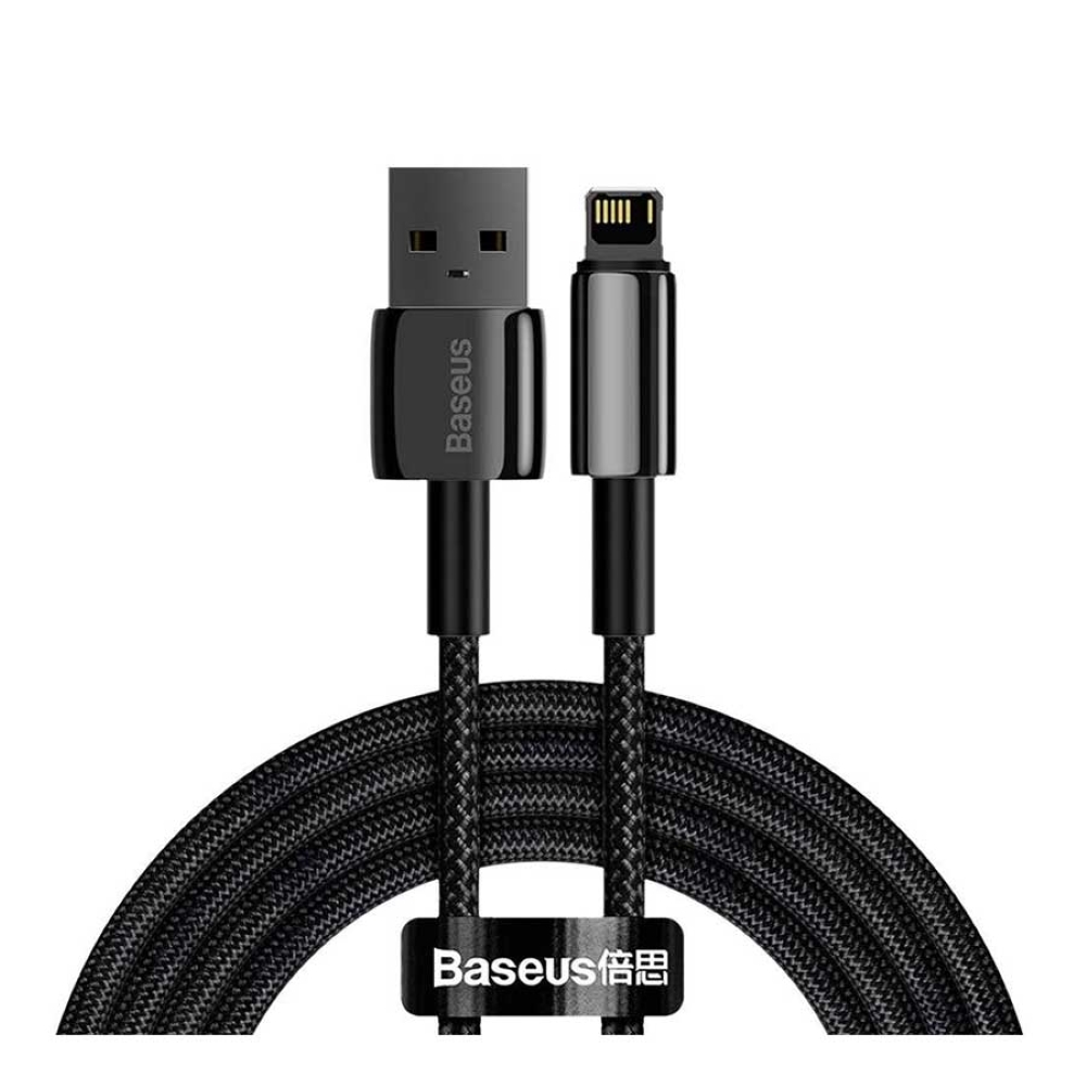 Baseus Tungsten Gold CALWJ-A01 USB to Lightning 2.4A 2m Data Cable