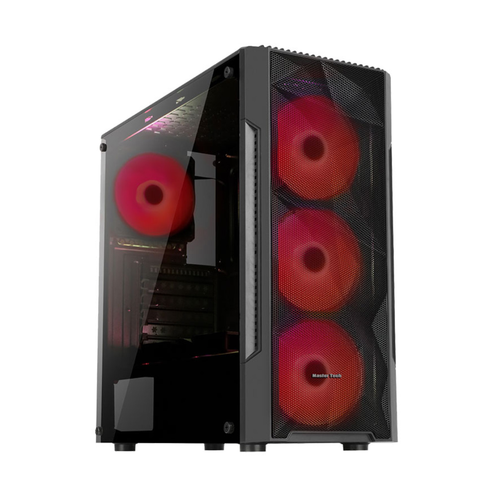 MasterTech HUNTER Mini Glass MicroATX Case