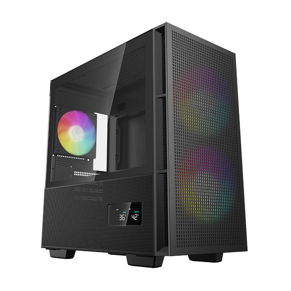 DeepCool CH360 DIGITAL M-ATX Airflow Case