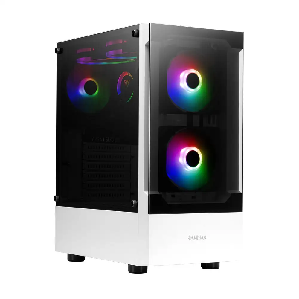 Gamdias TALOS E3 ARGB WH Mid Tower Case