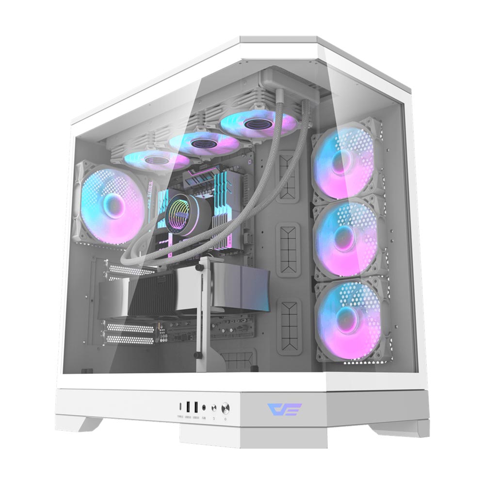 DarkFlash DQX90 ATX wh PC Case