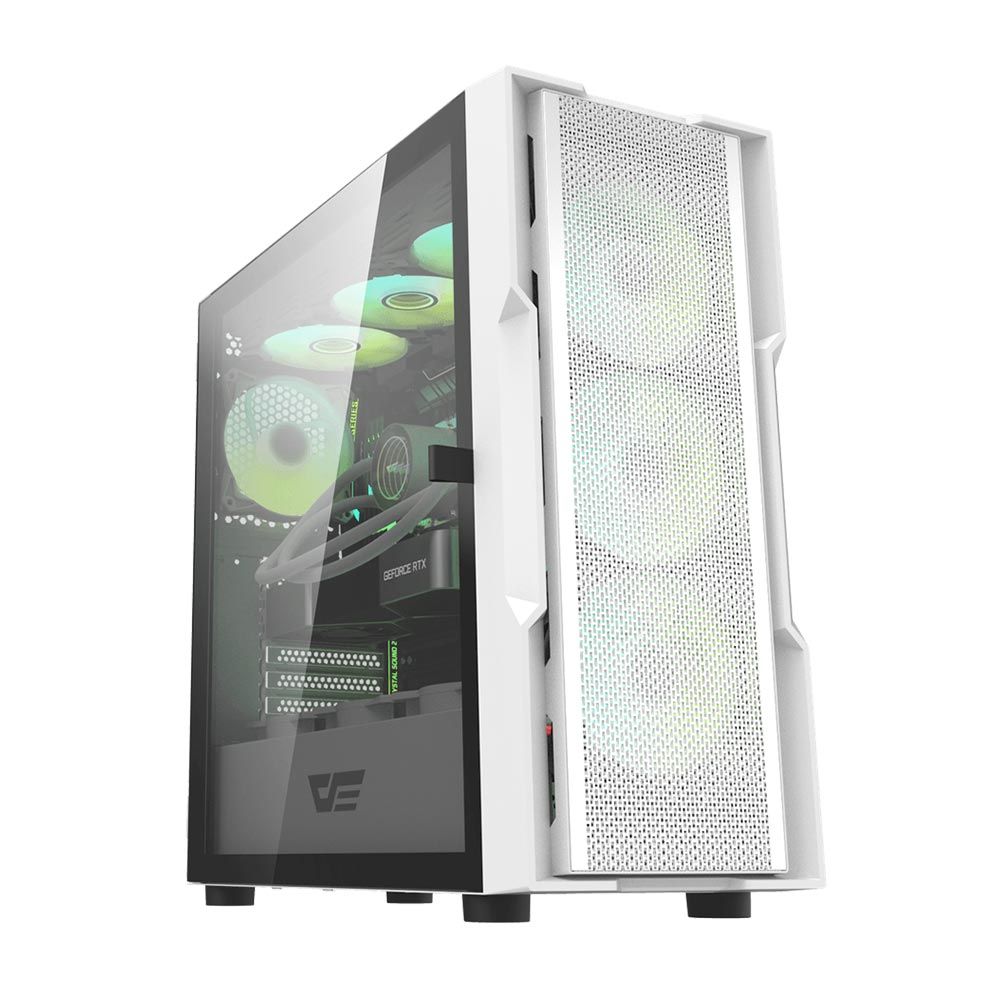 DarkFlash DK431 Mesh E-ATX wh PC Case