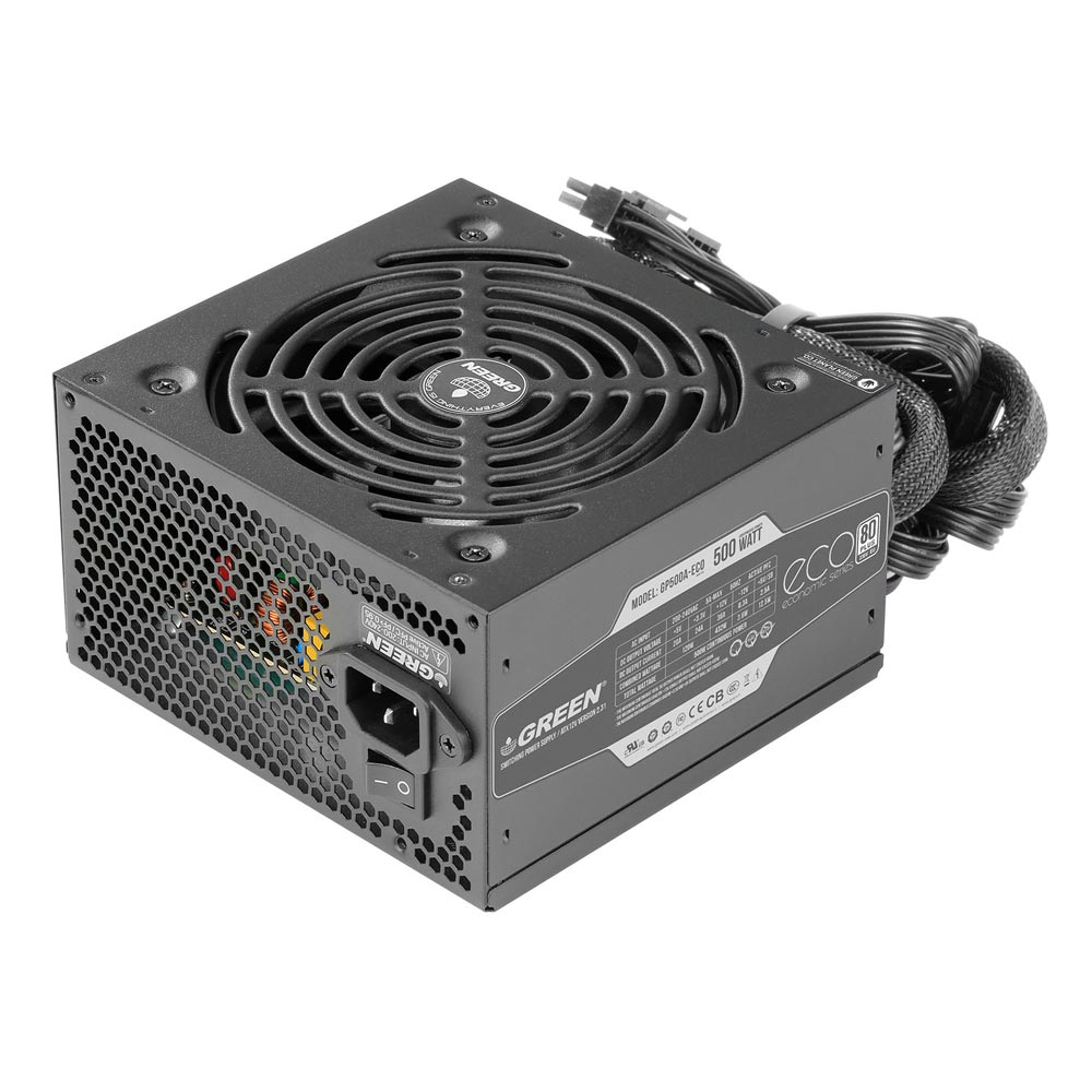 Green GP500A-ECO Rev3.1 80Plus Power Supply