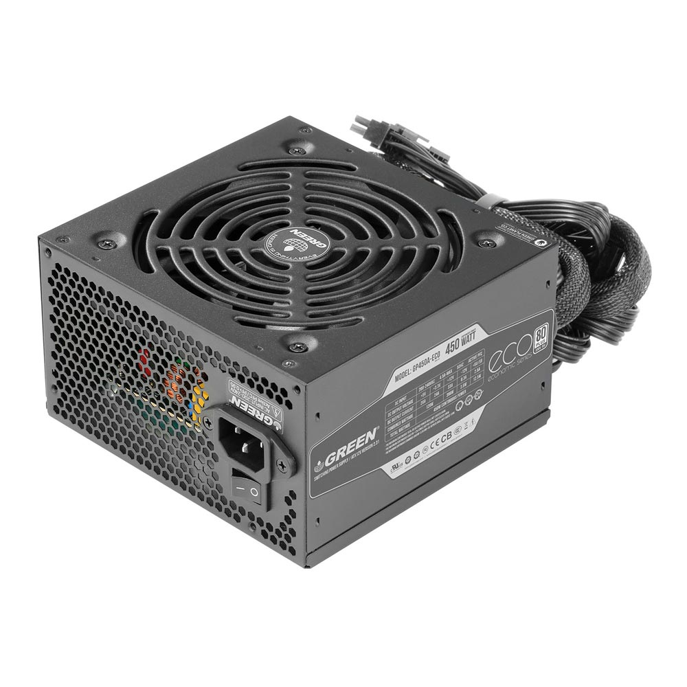 Green GP450A-ECO Rev3.1 80Plus Power Supply