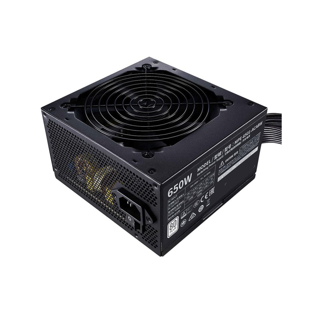 Cooler Master MWE 650 WHITE - V2  Computer Power Supply