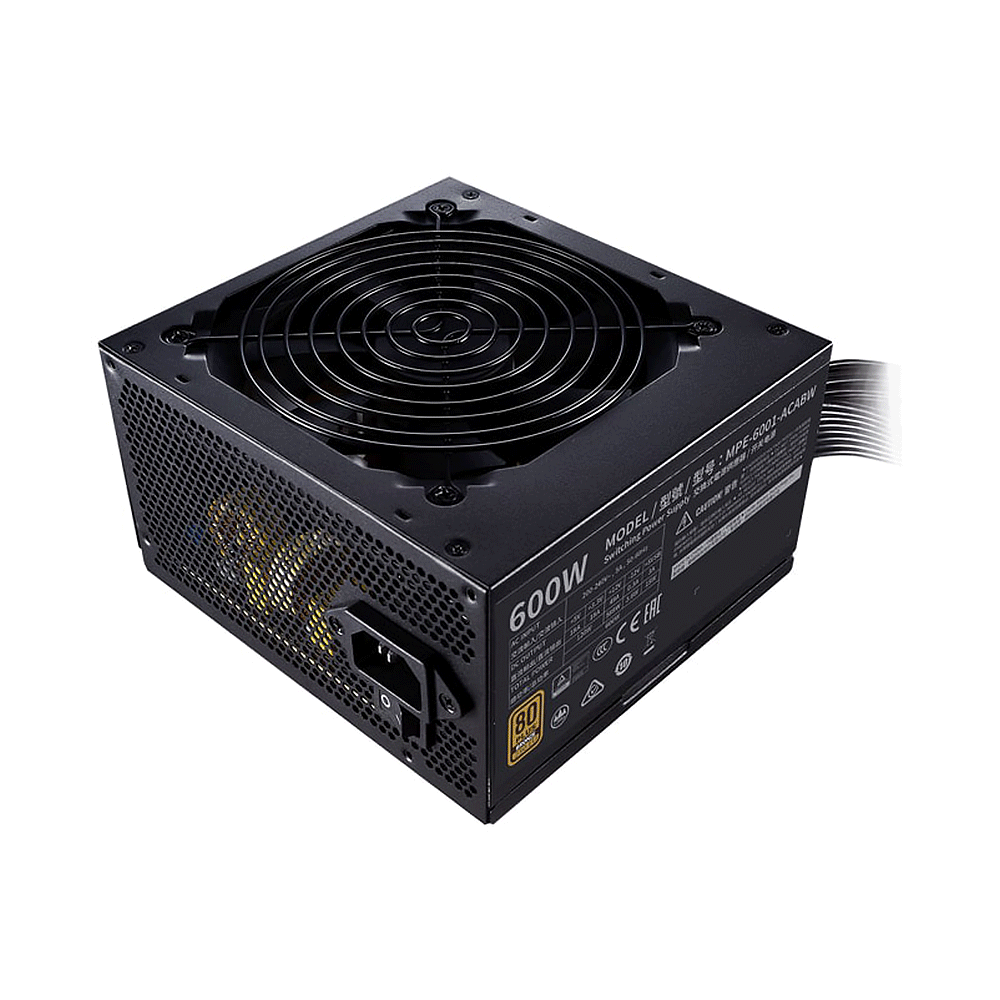 Cooler MasterMWE 600 BRONZE - V2  Computer Power Supply