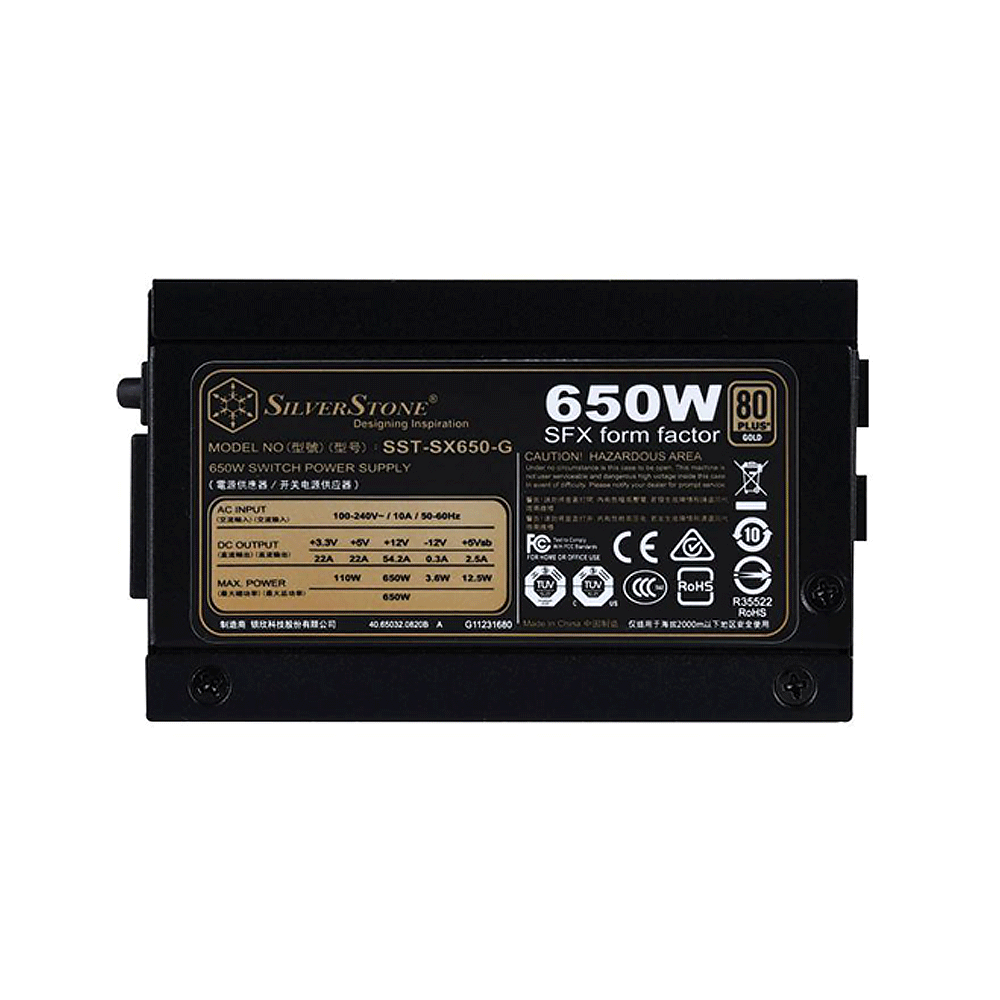 Silverstone Strider Gold S SST-SX650-G V1.1 Computer Power Supply