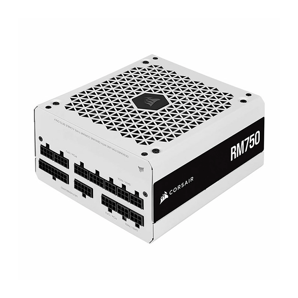 corsair RM White Series RM750 Gold Fully Modular 750W Power Supply