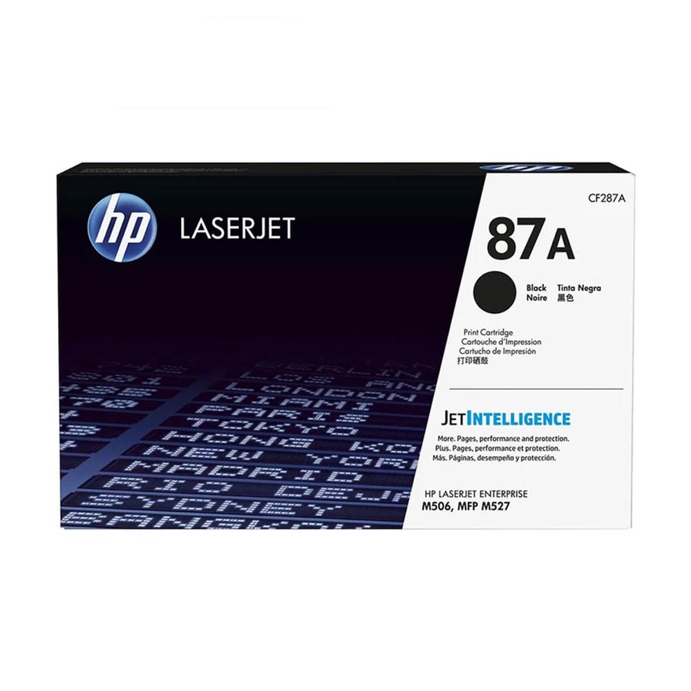 HP 87A black toner