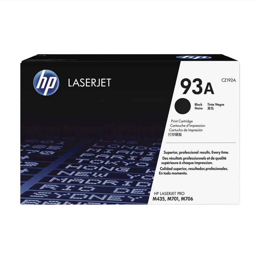 HP 93A Black Cartridge