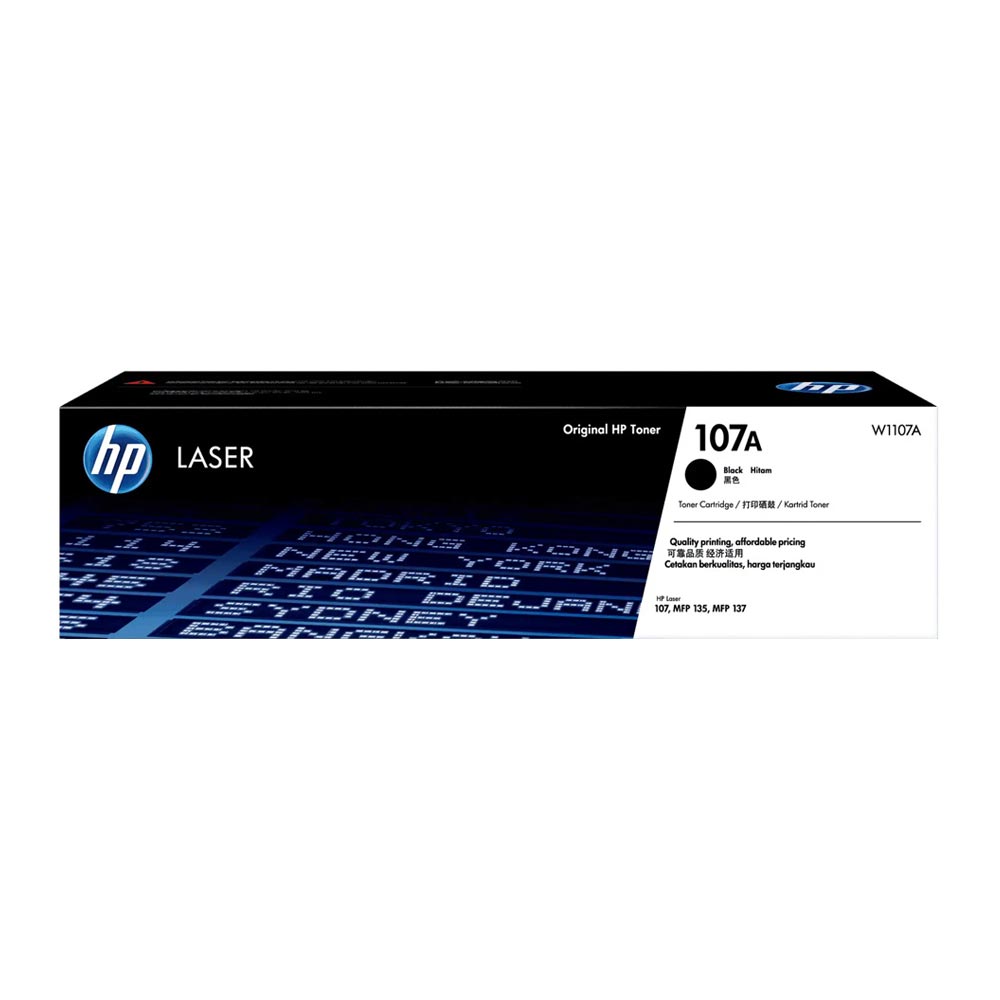 HP 107A  Toner and Cartridge