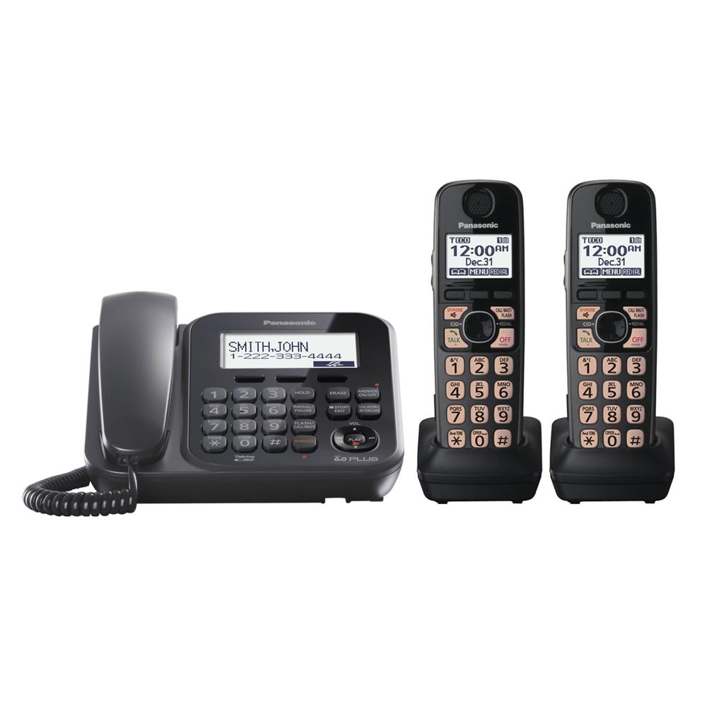 Panasonic KX-TG4772 Corded &amp; Cordless Phone