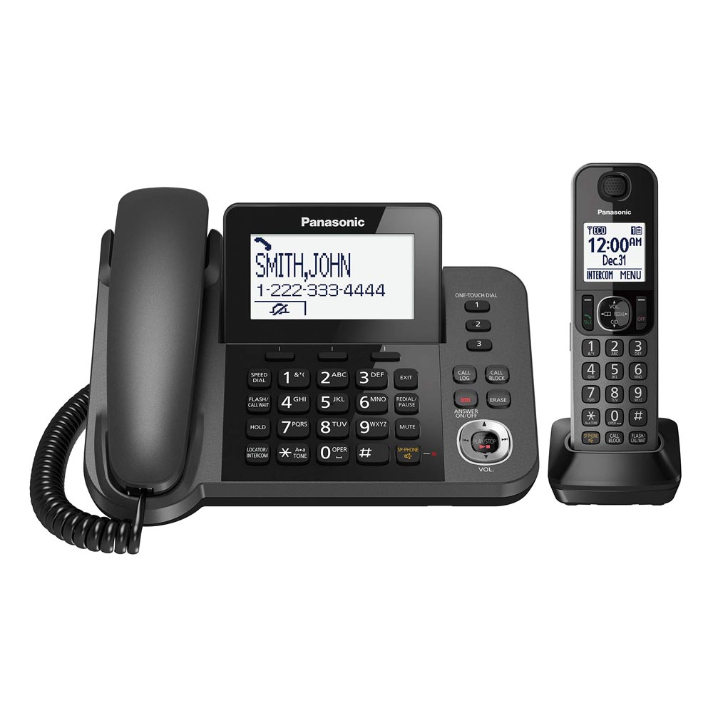 Panasonic KX-TGF350 Corded &amp; Cordless Phone