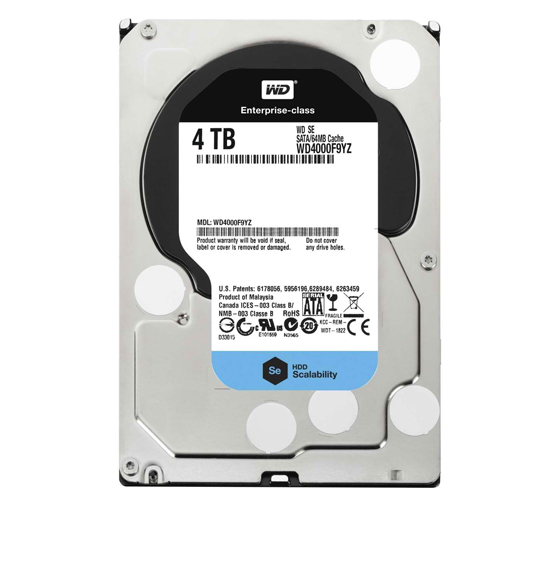 Western Digital SE Edition Datacenter Capacity Internal Hard Drive - 4TB