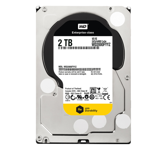 Western Digital RE Edition Enterprise Internal Hard Drive - 2TB