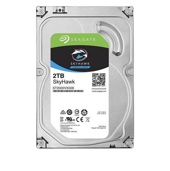 Seagate Surveillance SkyHawk Internal Hard Drive - 2TB