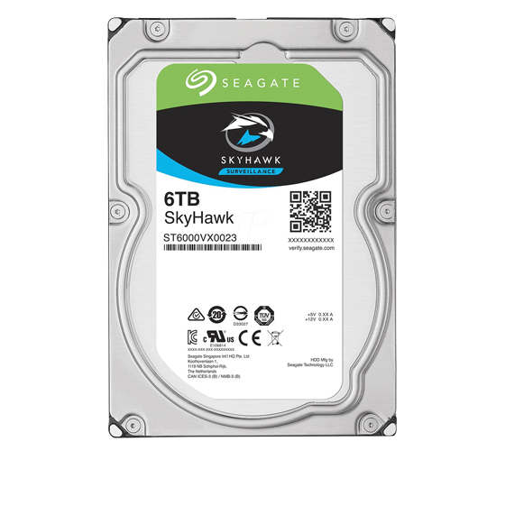 Seagate Surveillance SkyHawk Internal Hard Drive - 6TB