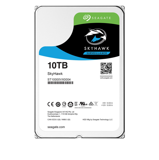 Seagate Surveillance SkyHawk Internal Hard Drive -10TB