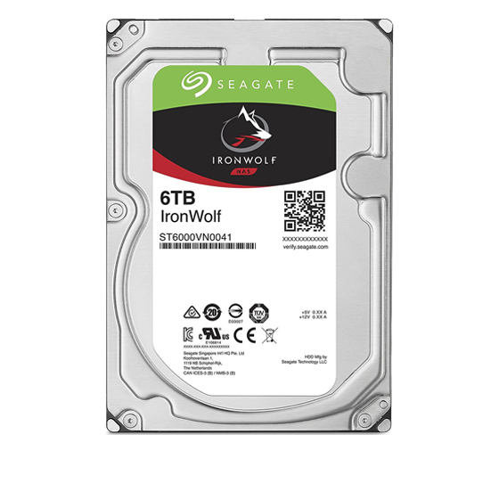 Seagate IronWolf ST6000VN0041 Internal Hard Drive - 6TB