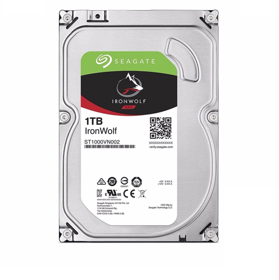 Seagate IronWolf ST1000VN002 Internal Hard Drive - 1TB