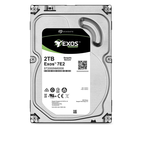 Seagate ST2000NM0008 Exos Internal Hard Drive - 2TB