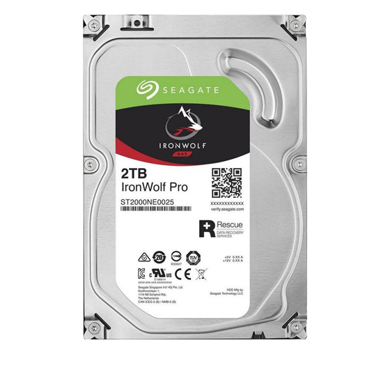 Seagate IronWolf Pro NAS ST2000NE0025 Internal Hard Drive - 2TB