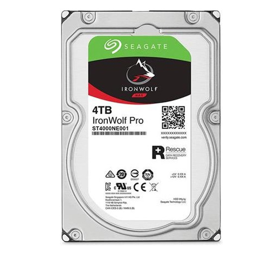 Seagate IronWolf Pro NAS ST4000NE001 Internal Hard Drive - 4TB