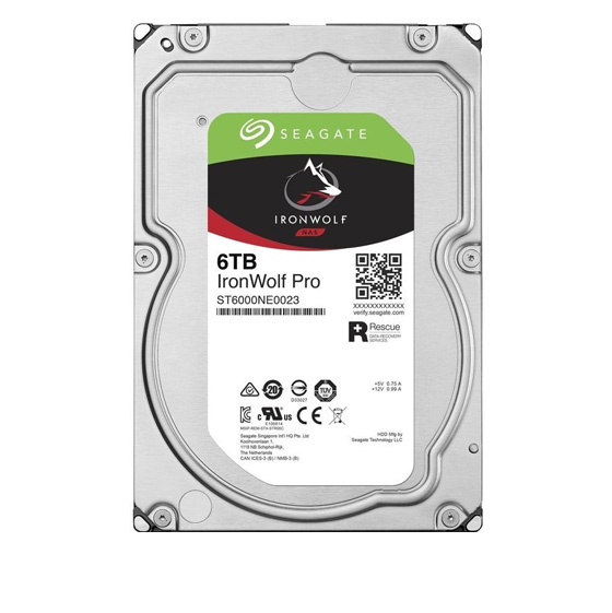 Seagate IronWolf Pro NAS ST6000NE0023 Internal Hard Drive - 6TB