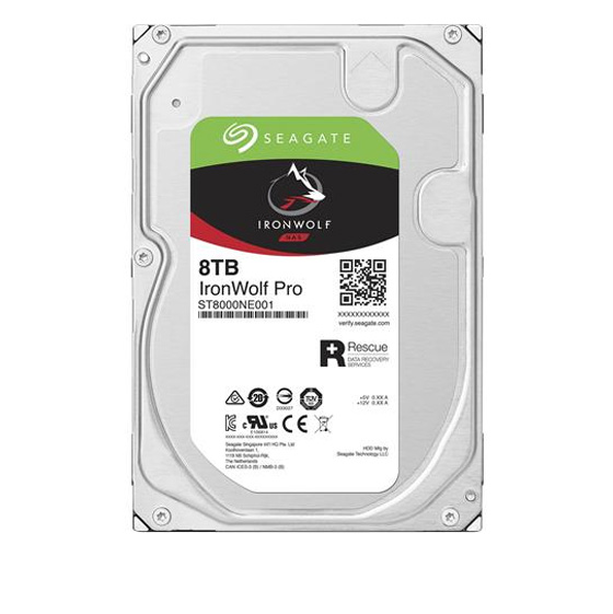 Seagate IronWolf Pro NAS ST8000NE001 Internal Hard Drive - 8TB