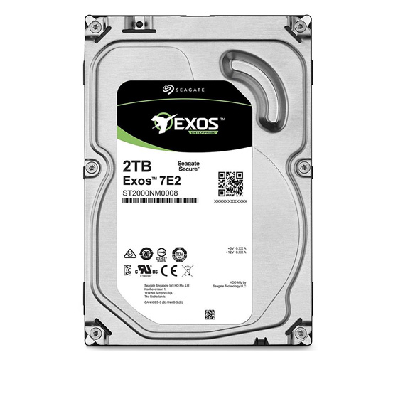 Seagate Exos 7E2 ST2000NM0008 Internal Hard Drive - 2TB