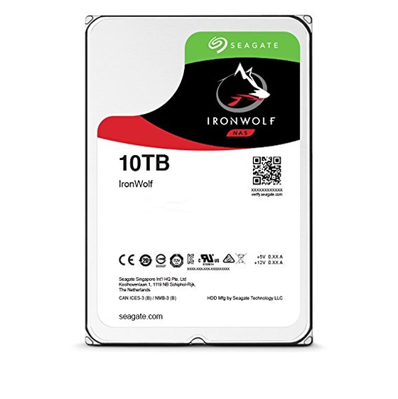 Seagate IronWolf NAS ST10000VN0004 Internal Hard Drive - 10TB