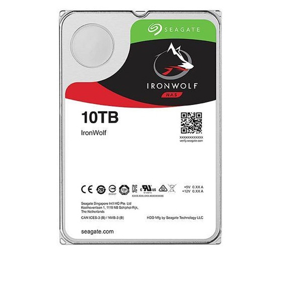 Seagate IronWolf NAS ST10000VN0008 Internal Hard Drive - 10TB