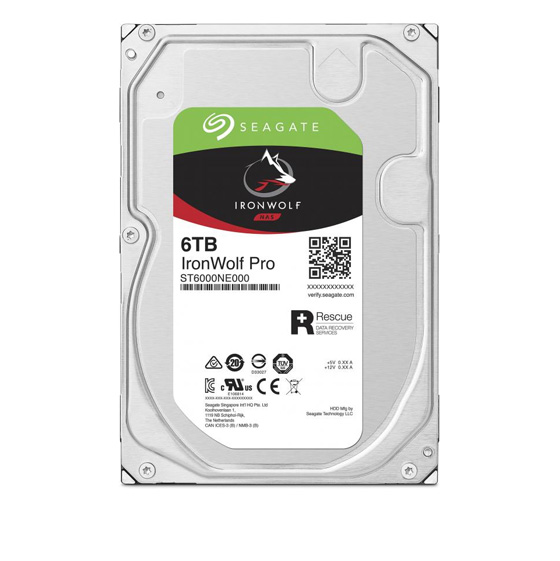 Seagate IronWolf Pro NAS ST6000NE000 Internal Hard Drive - 6TB