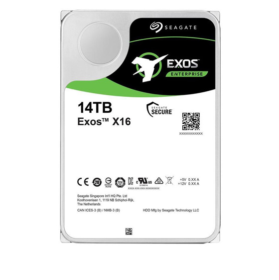 Seagate Exos X16 ST14000NM001G Internal Hard Drive - 14TB