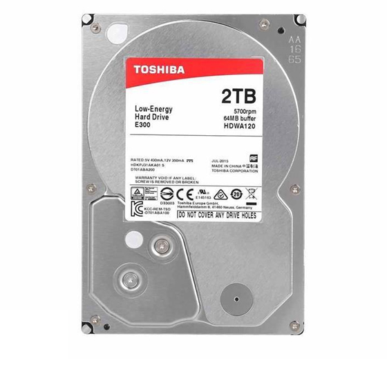 Toshiba E300 Internal Hard Drive - 2TB