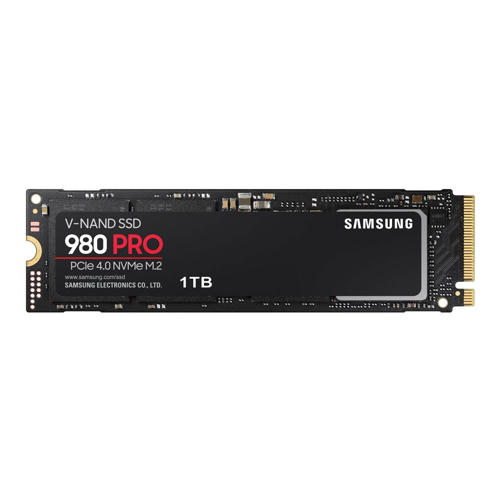 SAMSUNG 980 PRO 1TB PCIe NVMe Gen4 Internal Gaming SSD M.2 MZ-V8P1T0B