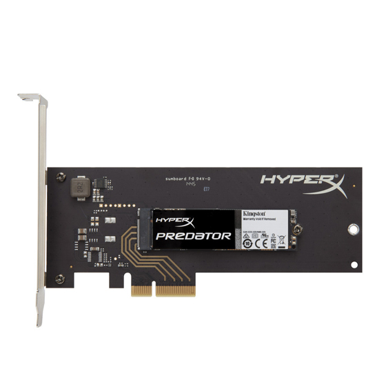 KingSton HyperX Predator PCIe Gen2 x 4 Internal SSD Drive - 480GB