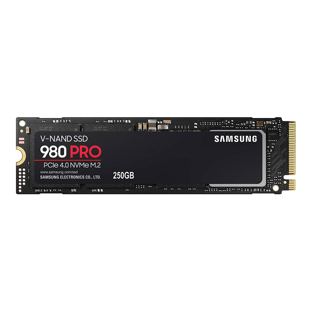 SAMSUNG 980 PRO 250GB PCIe NVMe Gen4 Internal Gaming SSD M.2 (MZ-V8P250B