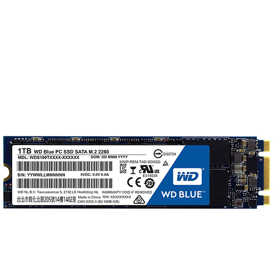 Western Digital BLUE WDS100T1B0B M.2 SSD Drive - 1TB