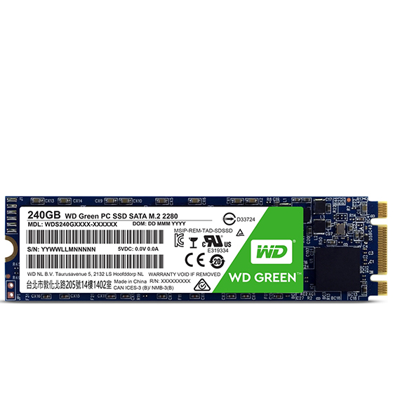 Western Digital GREEN WDS240G1G0B M.2 SSD Drive - 240GB