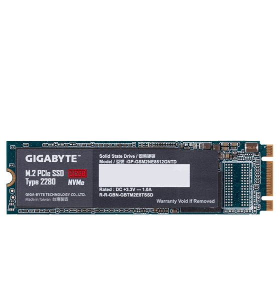 GigaByte GP-GSM2NE8512GNTD M.2 2280 Internal SSD Drive - 512GB