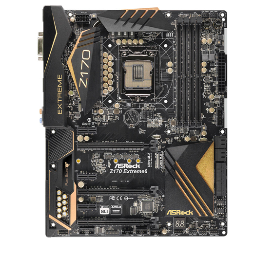 ASROCK Z170 Extreme6 Motherboard