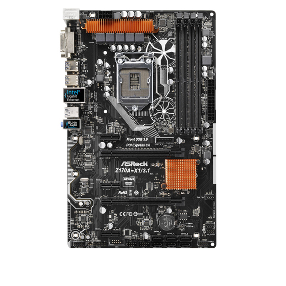 ASROCK Z170A-X1 Motherboard