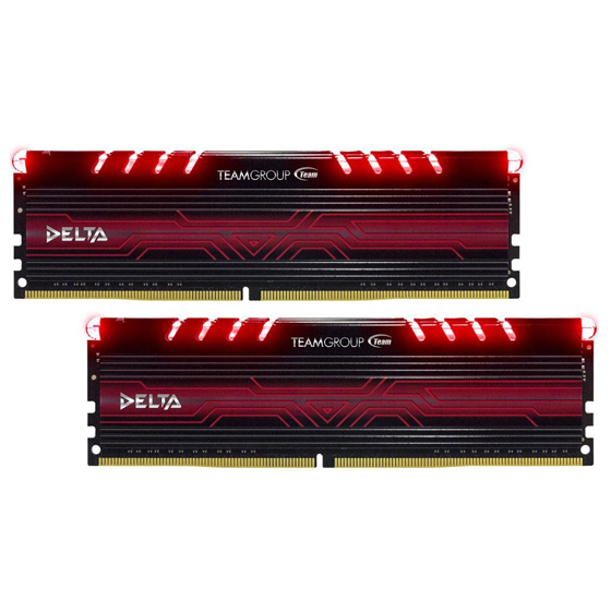 Team Group Delta DDR4 Dual Channel 2400MHz CL15 Desktop RAM - 32GB