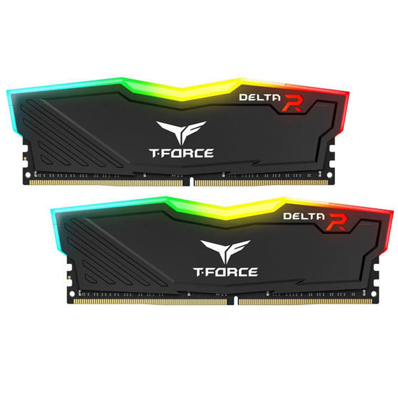 Team Group T-Force Delta RGB DDR4 Dual Channel 2666MHz CL15 Desktop RAM - 16GB