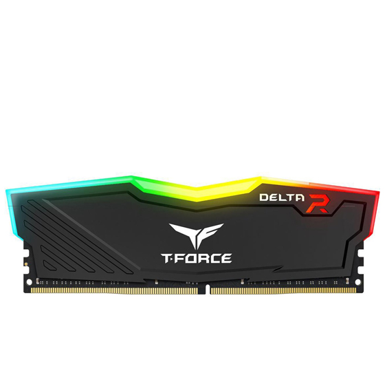 Team Group T-Force Delta RGB DDR4 Single Channel 2666MHz CL15 Desktop RAM - 8GB