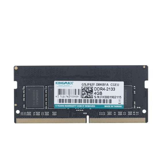 Kingmax DDR4 2133MHz CL15 Single Channel Laptop RAM - 4GB