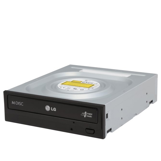 LG 24x Super Multi with M-Disc GH24NSC0 Internal DVD-RW/CD-RW Drive